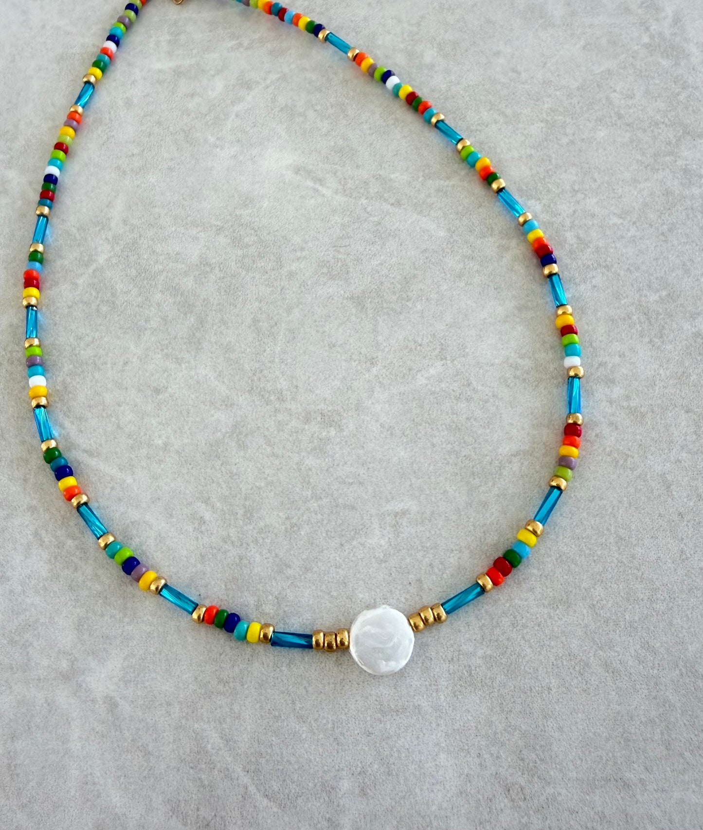 Chokers canutillos coloridos