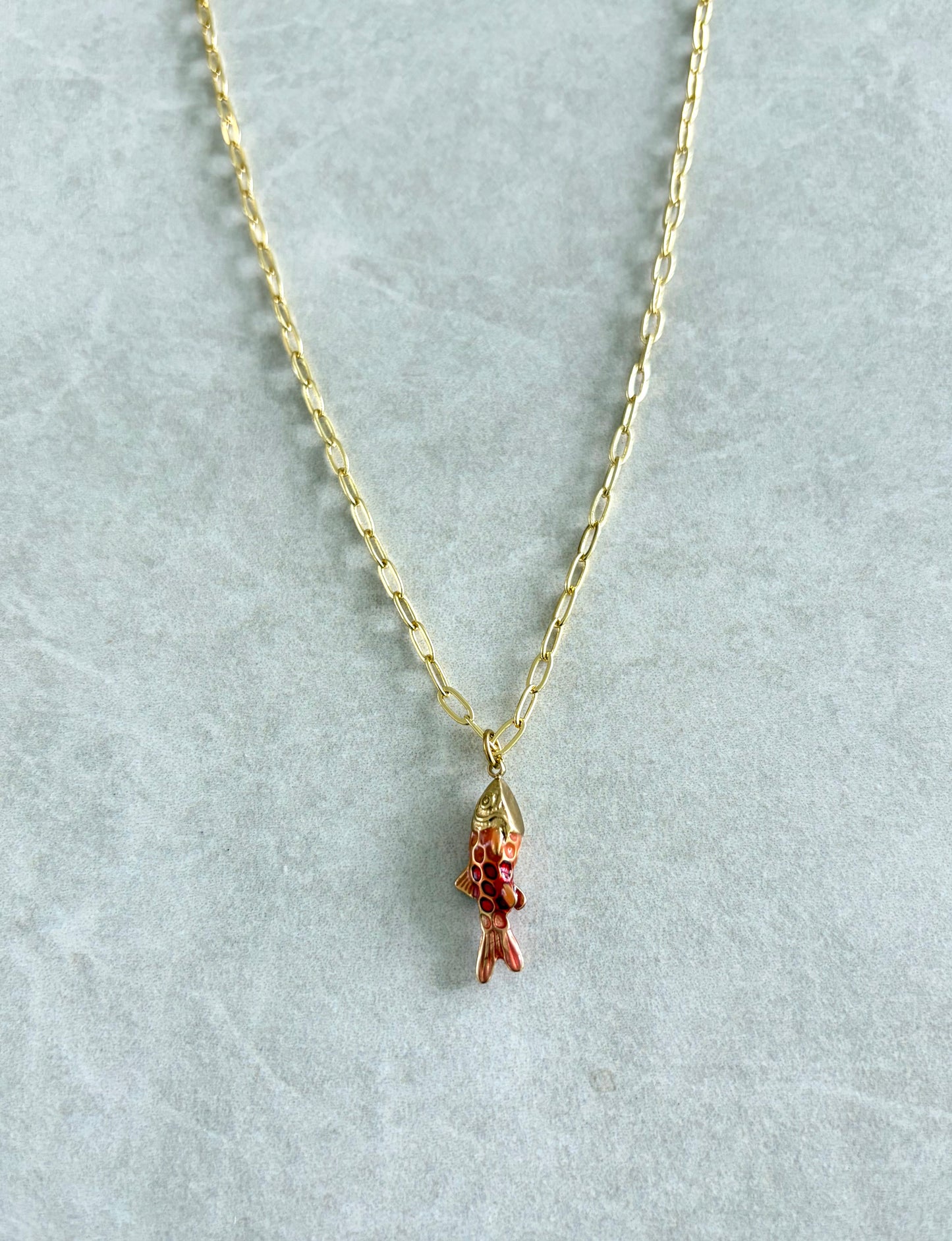 Cadena pez naranja