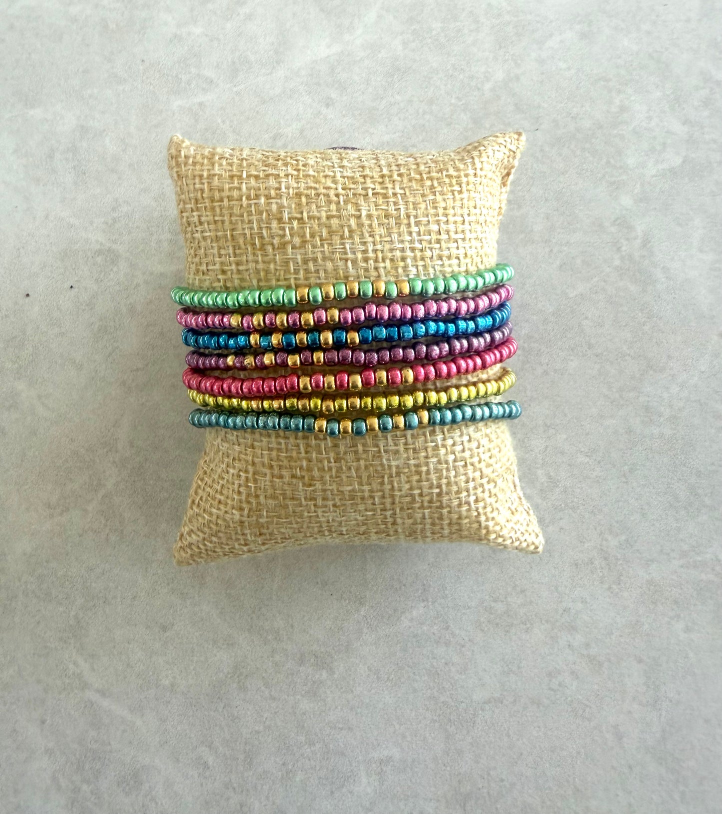 Pulseras metálicas modelo I