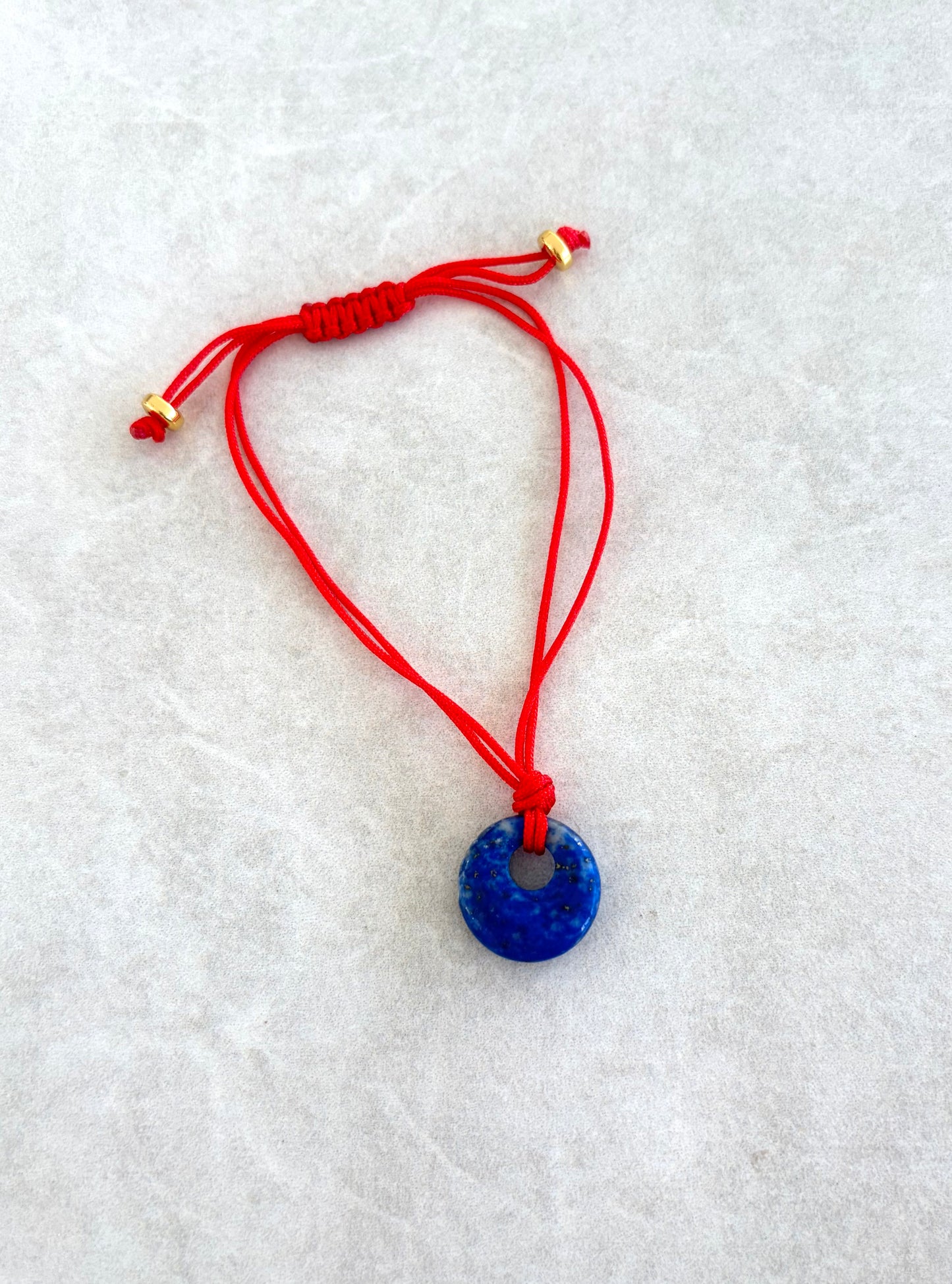 Pulsera semipreciosa color rojo