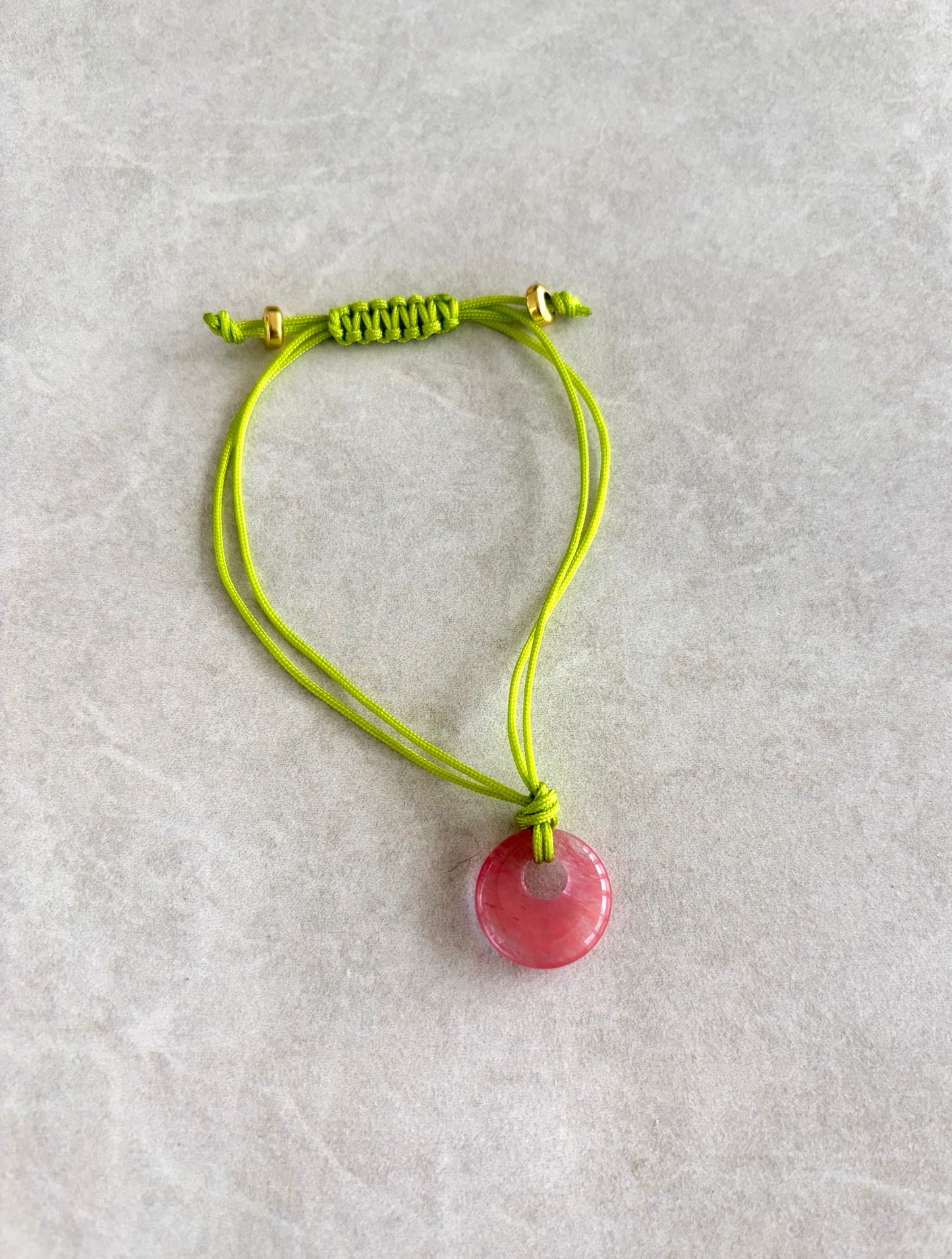 Pulsera semipreciosa color verde