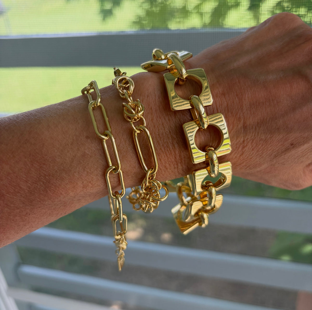 Pulsera aros divididos