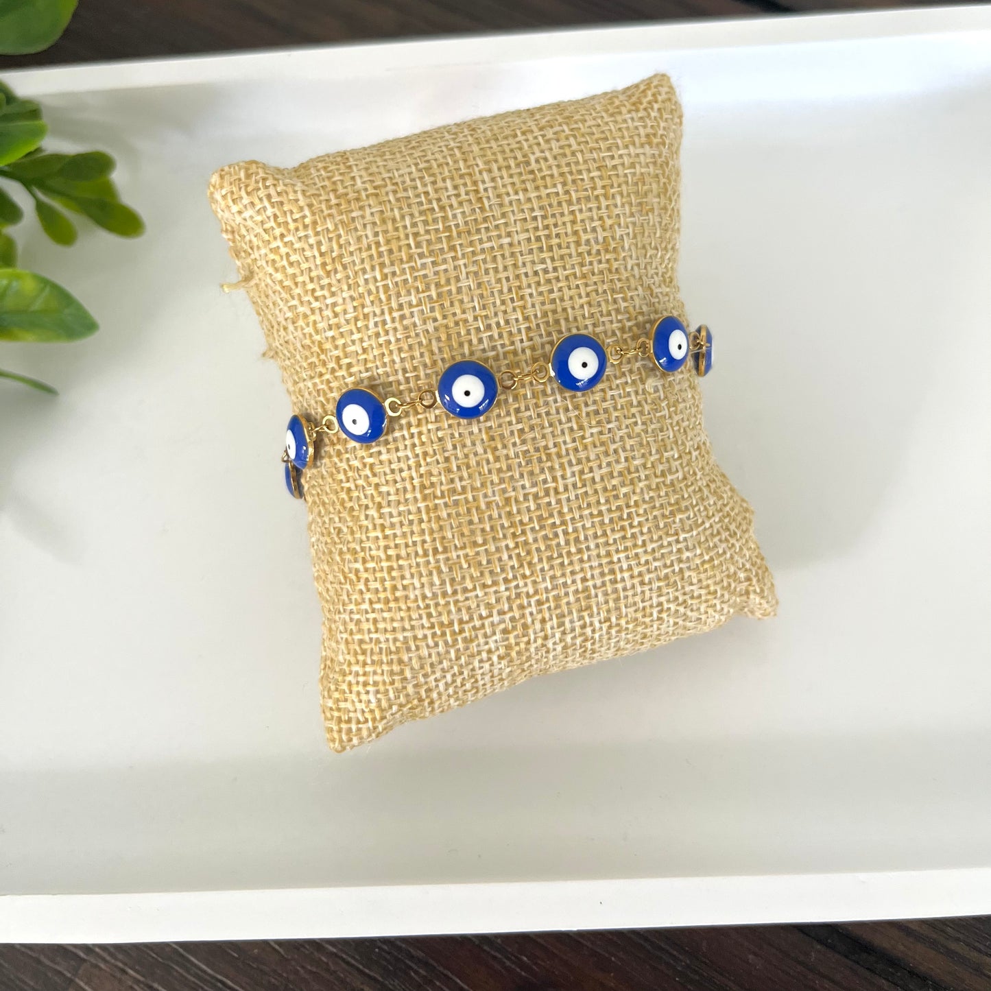 Pulsera Turkish eye azul