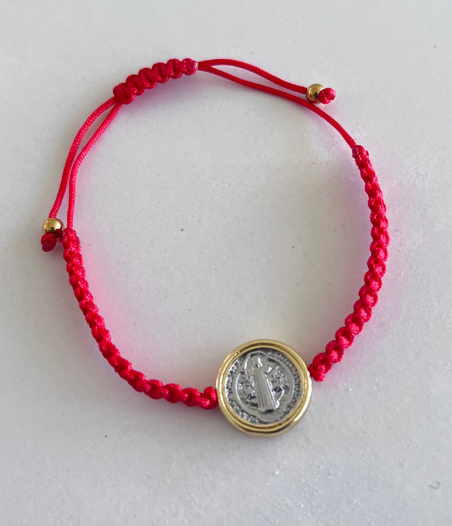 Pulsera San Benito dos tonos