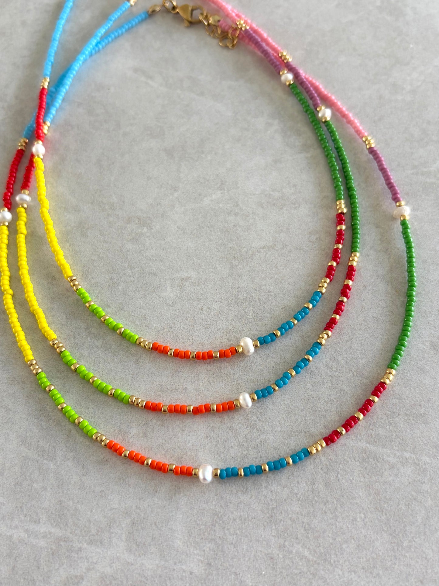 Choker multicolor veraniego