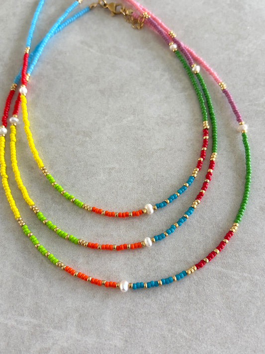 Choker multicolor veraniego