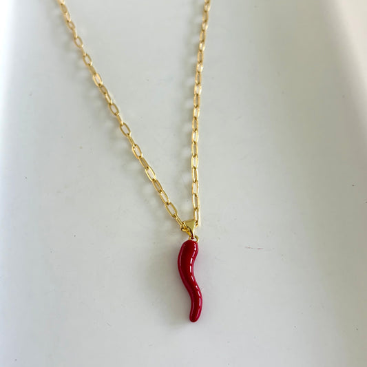 Cadena cuerno rojo
