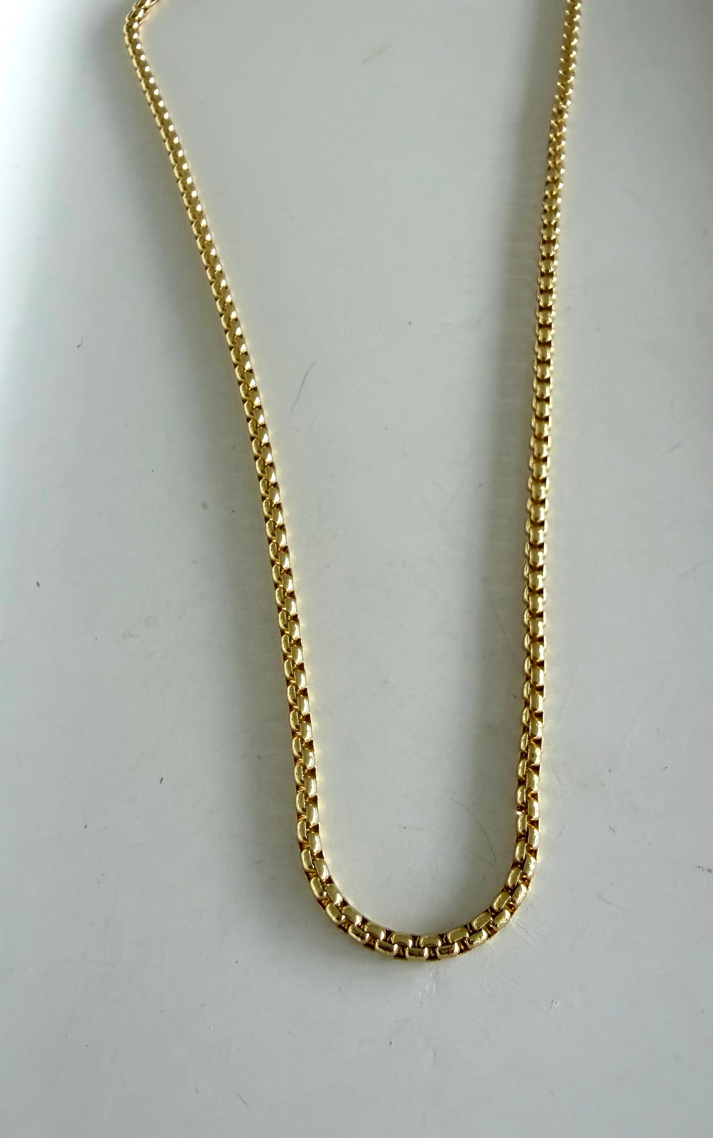 Cadena Figaro dorada