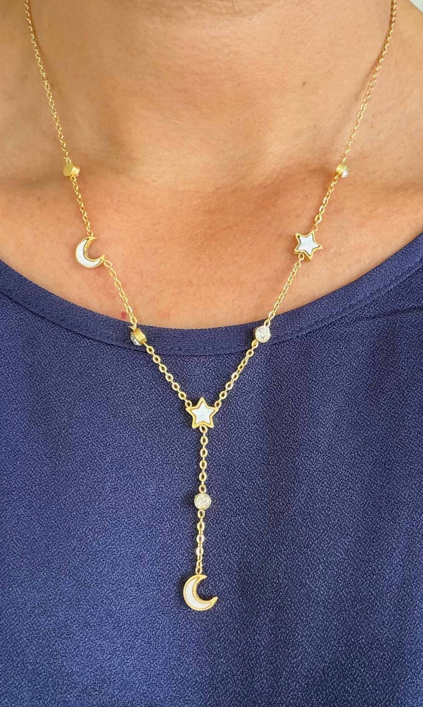 Lariat luna y estrellas