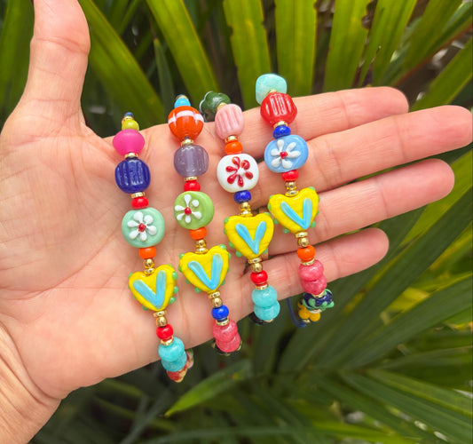 Pulsera Corazón Veraniego