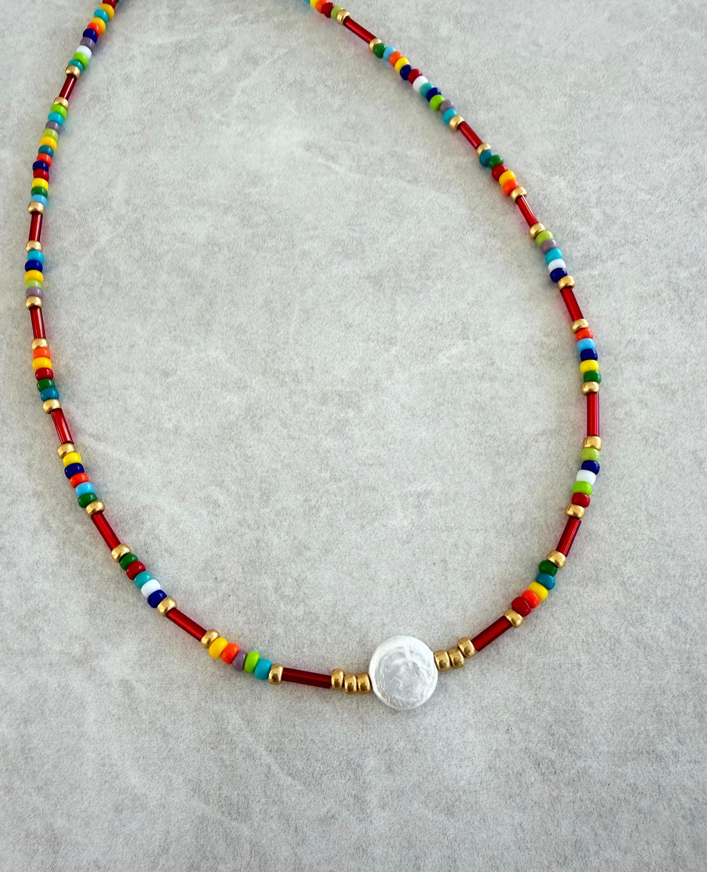 Chokers canutillos coloridos