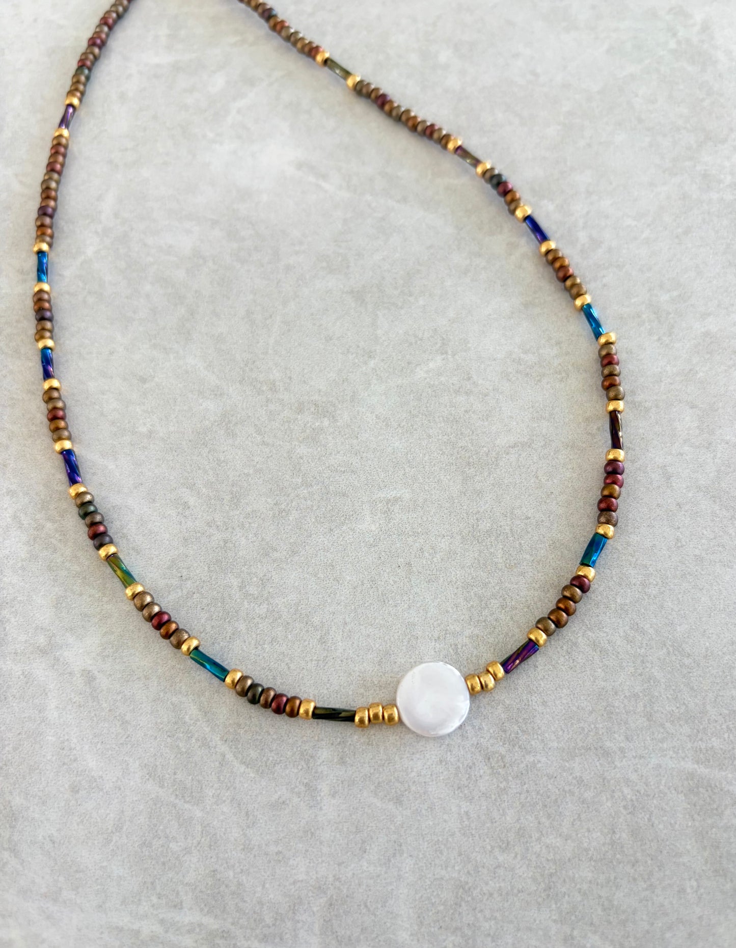 Chokers canutillos coloridos