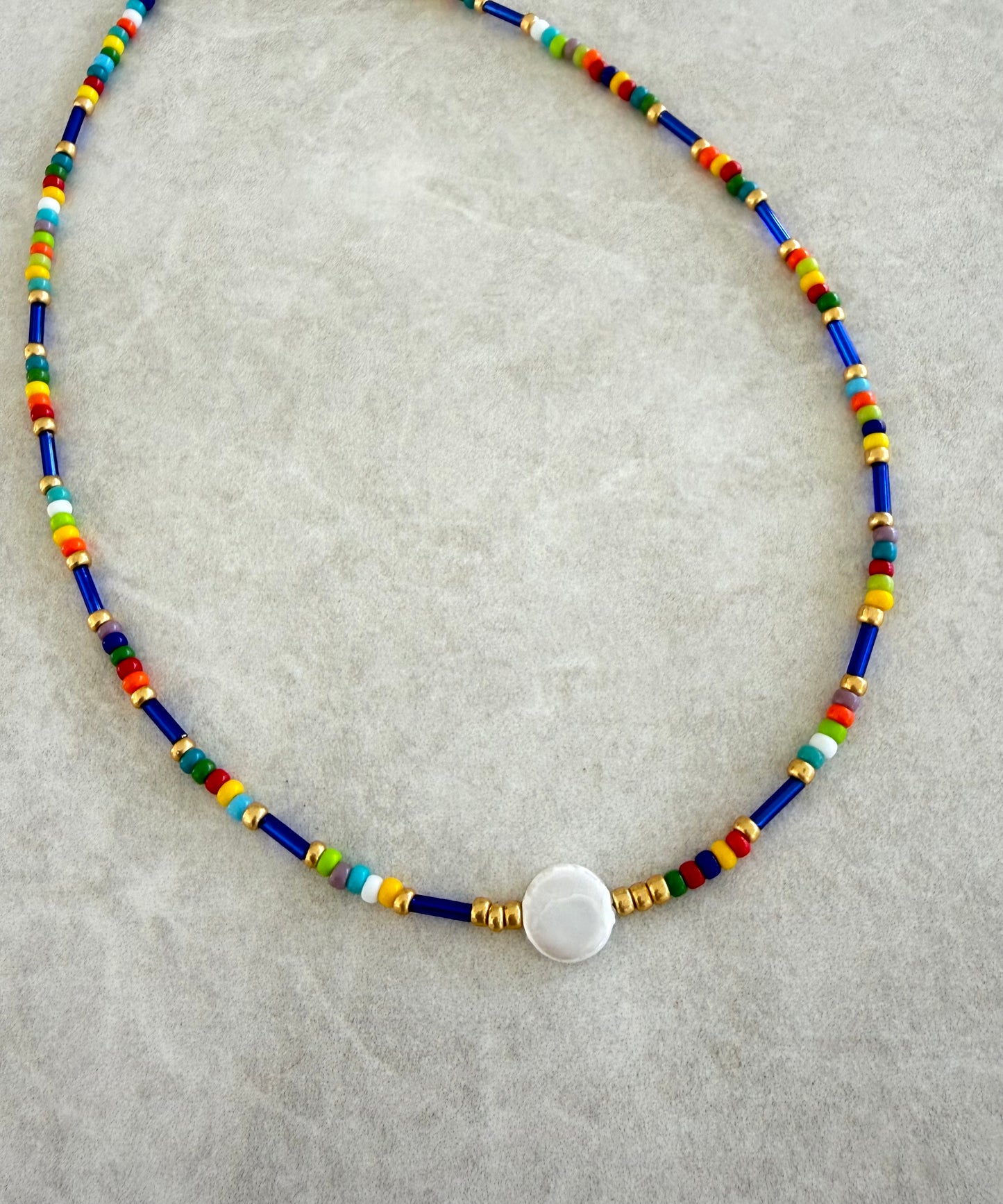 Chokers canutillos coloridos