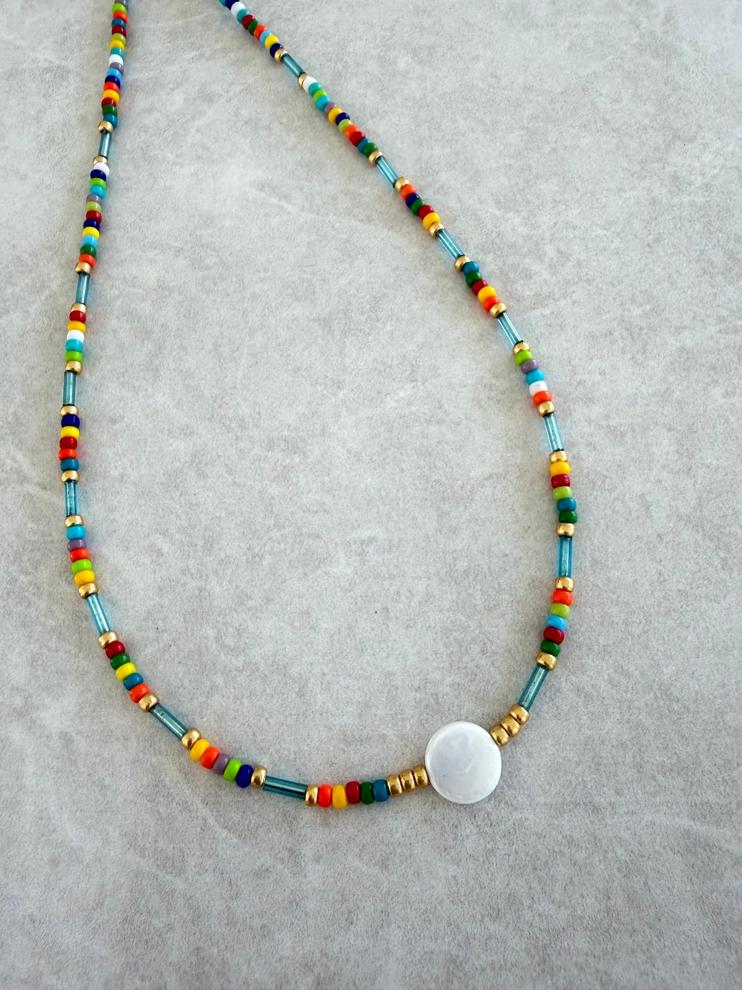 Chokers canutillos coloridos
