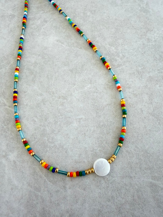 Chokers canutillos coloridos
