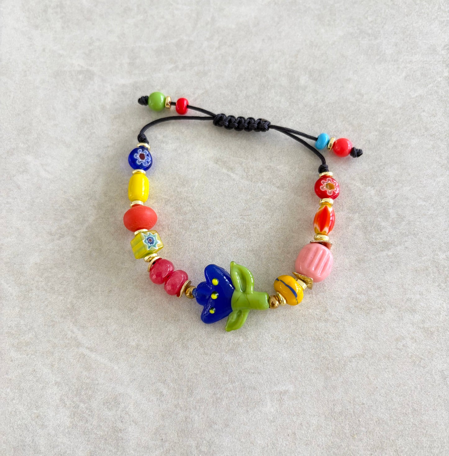Pulseras Flor Tulipán
