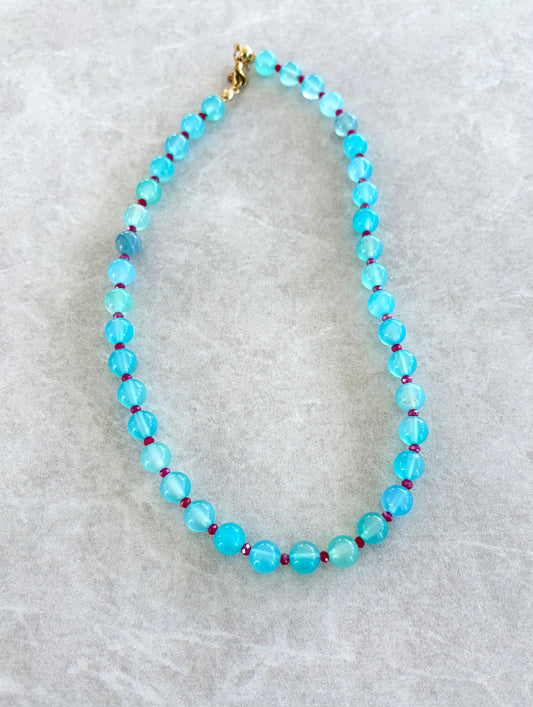 Collar Boom Aqua