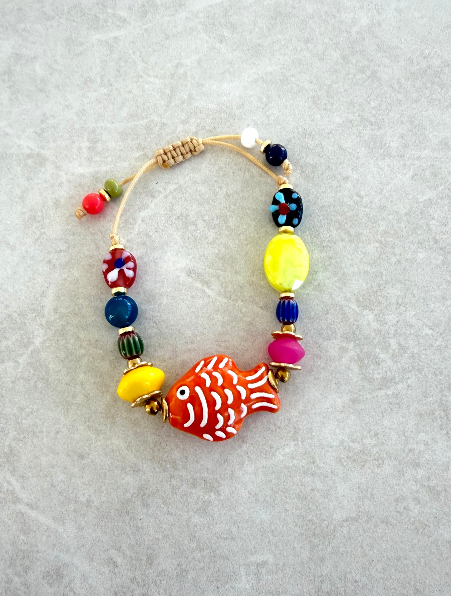 Pulsera Pez Naranja