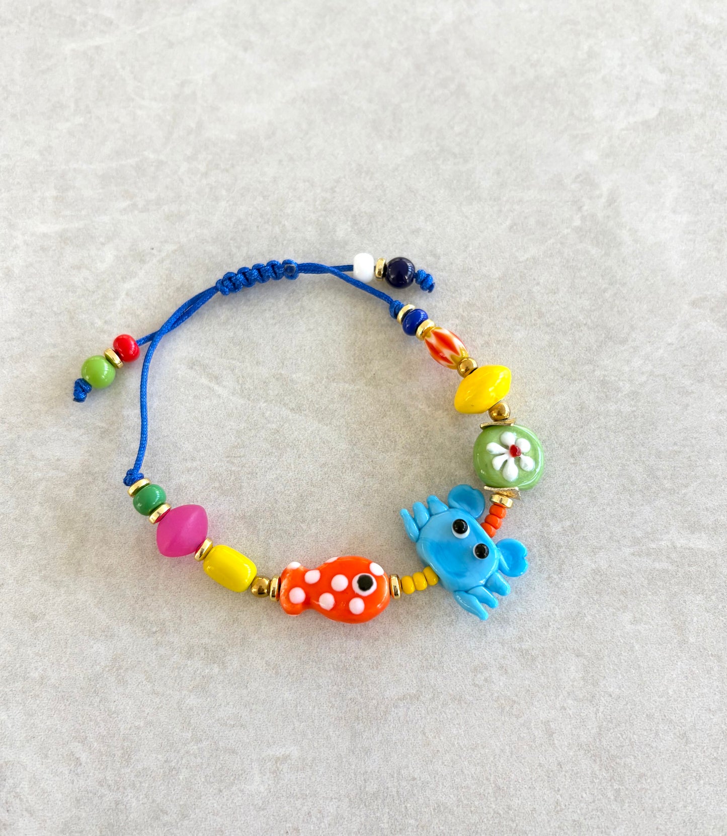Pulsera Cangrejo Aqua