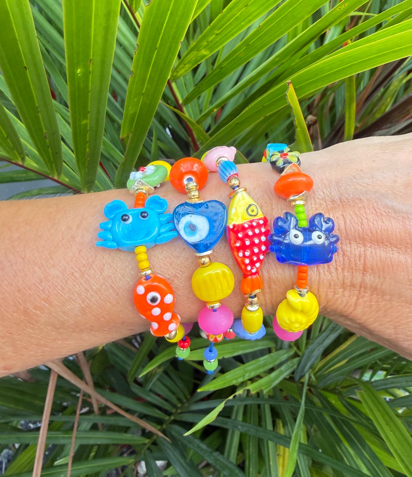 Pulsera Cangrejo Aqua
