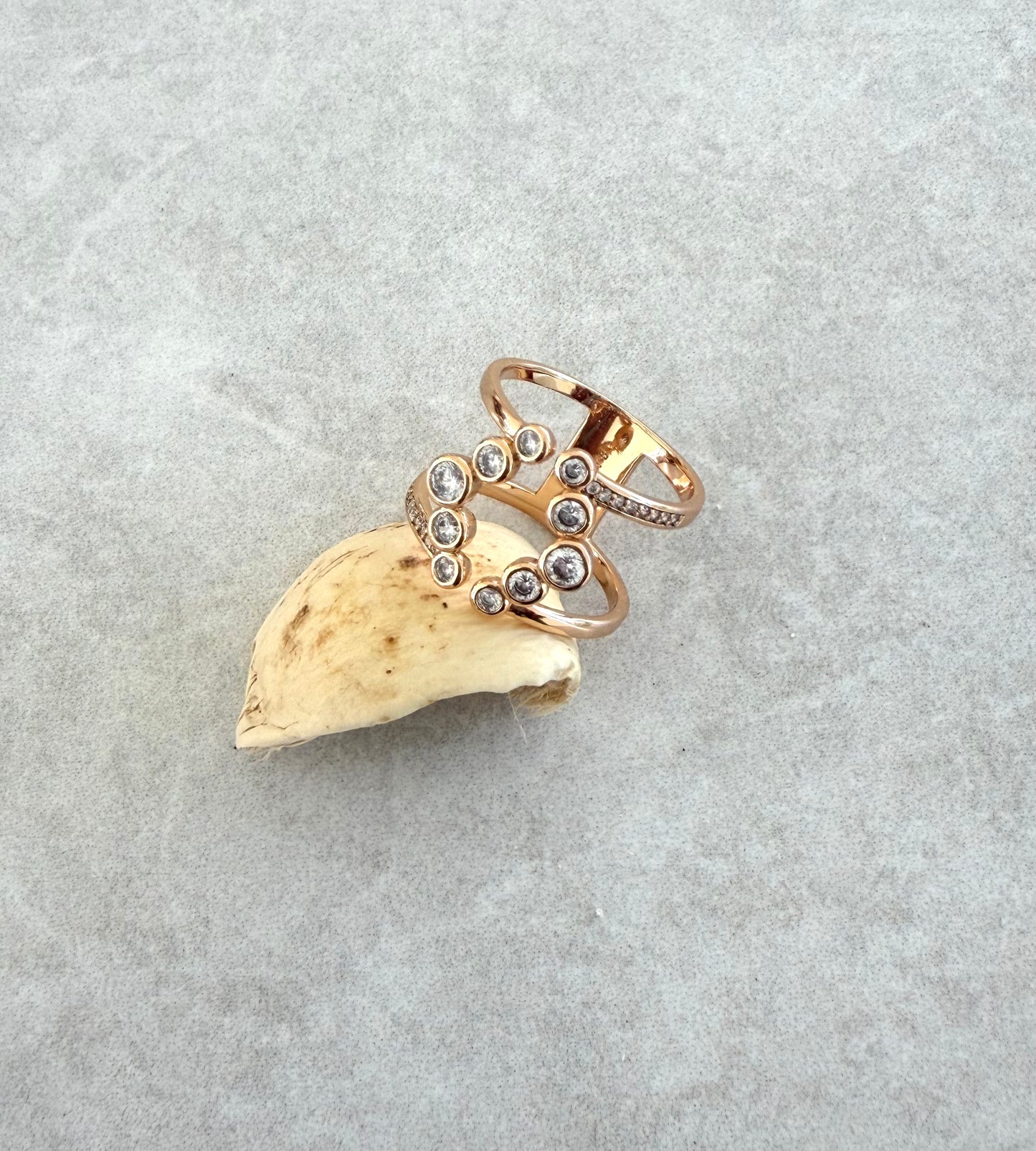 Anillo 10 cristales