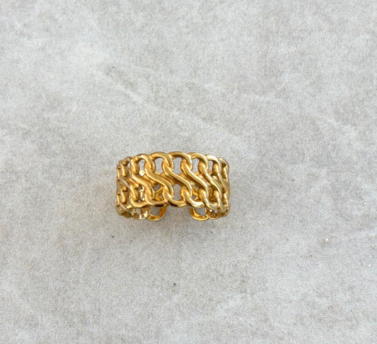 Anillo infinito en espiral