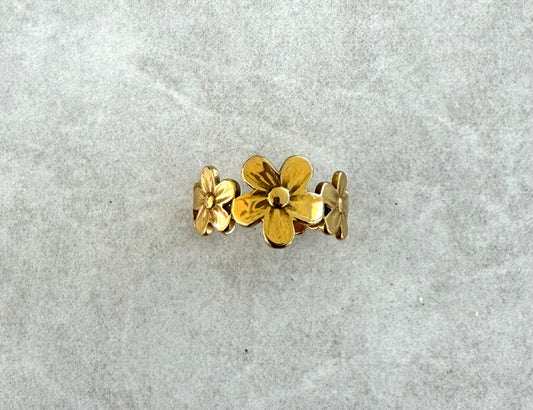 Anillo flores