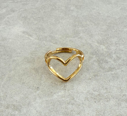 Anillo corazón