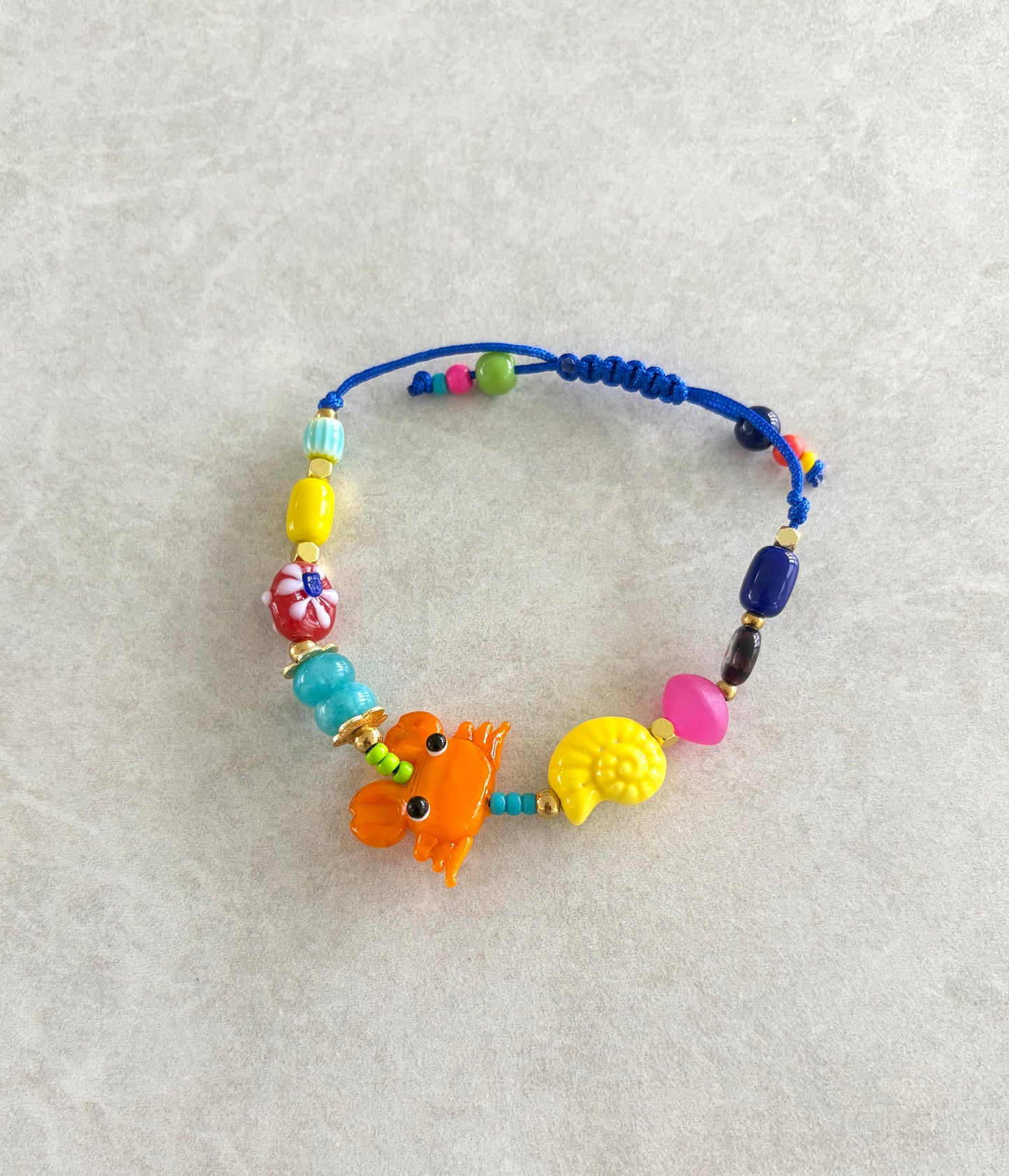 Pulsera Cangrejo naranja
