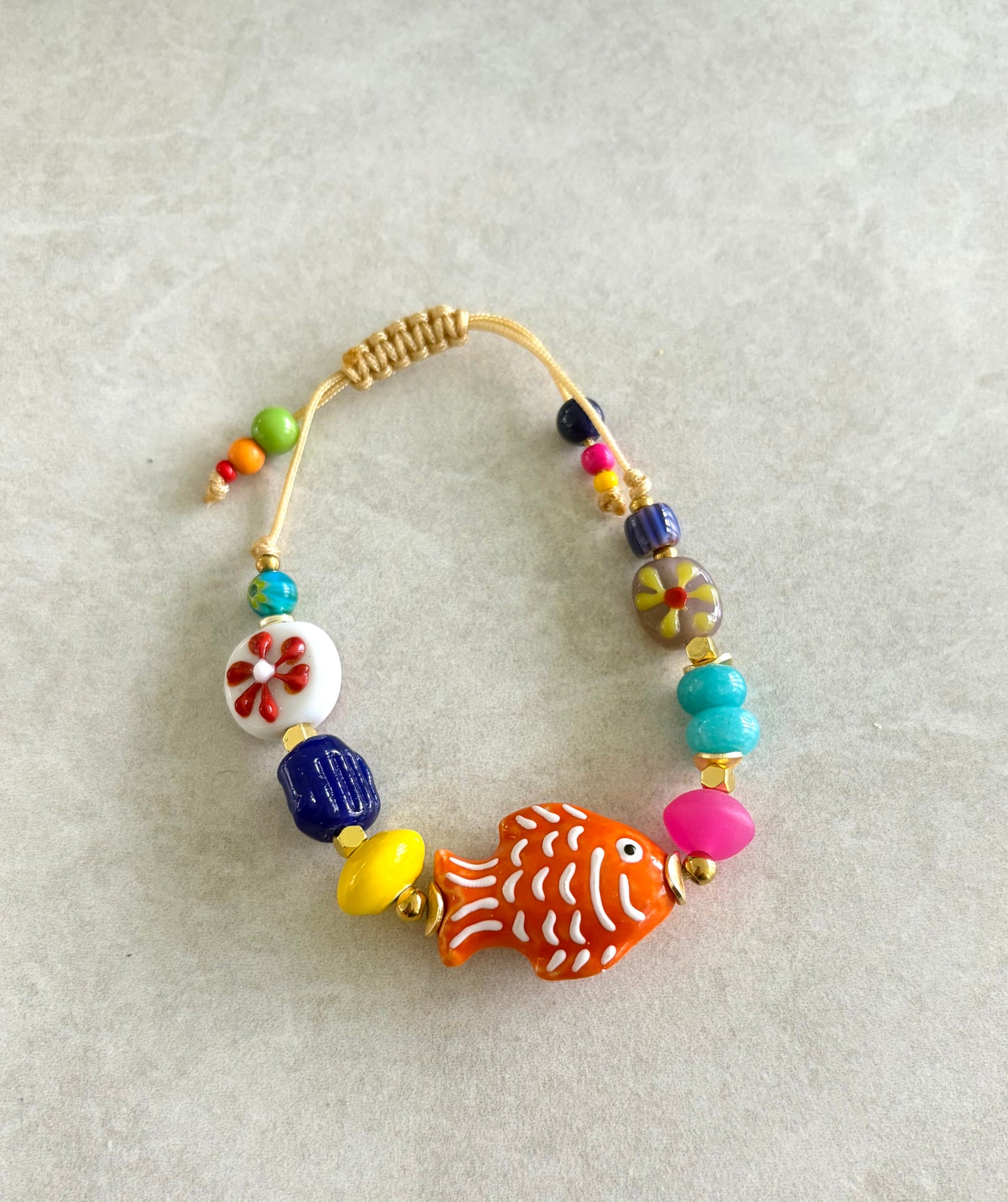 Pulsera Pez Naranja