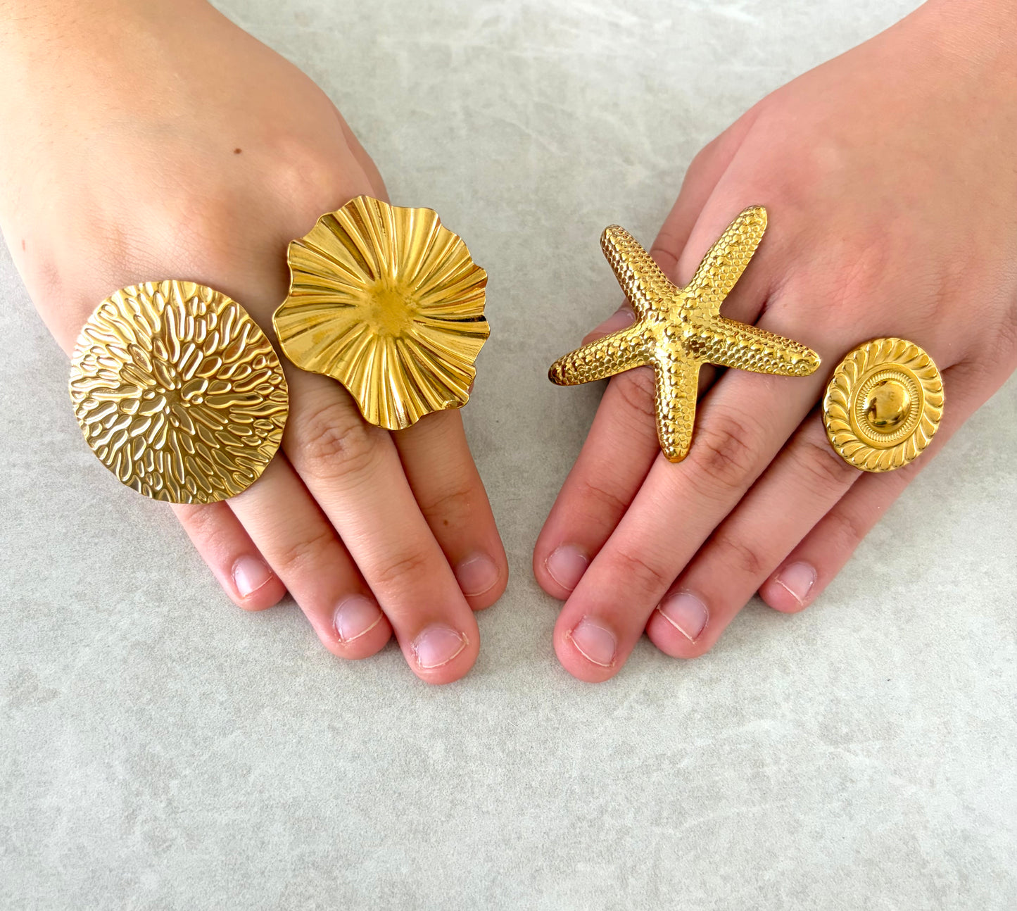 Anillo gran estrella de mar