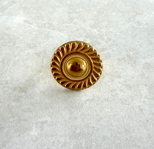 Anillo doble circulo