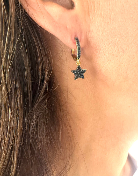 Pantalla estrella en rhinestone