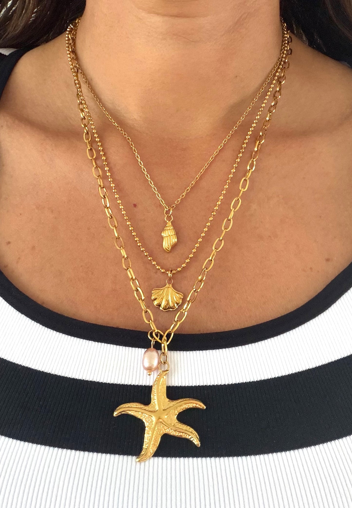 Collar tres mares
