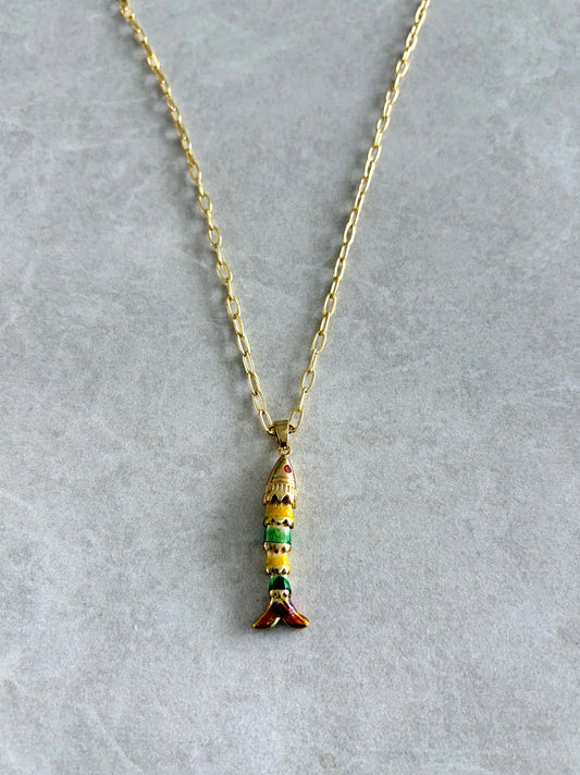 Cadena pez colita bailarina