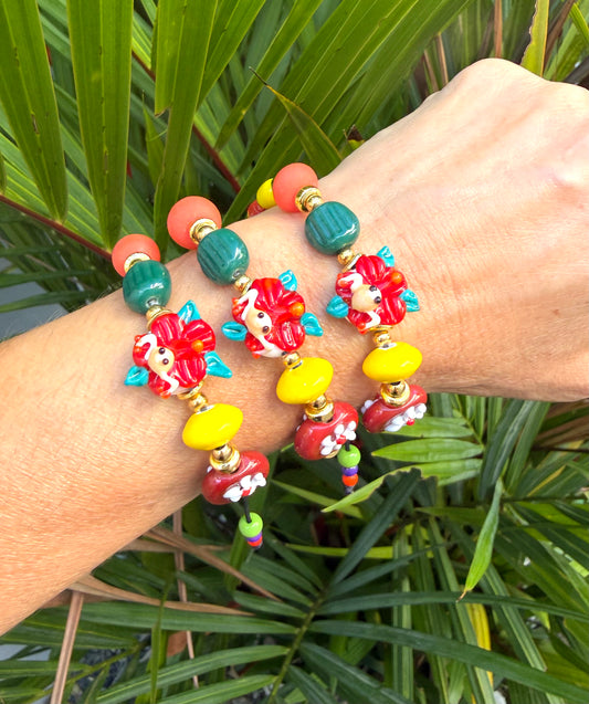 Pulsera flor Maga