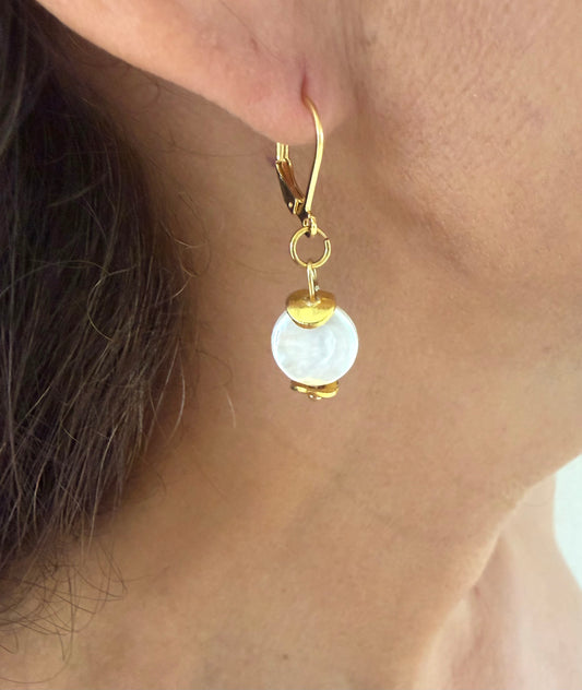 Pantalla perla chata