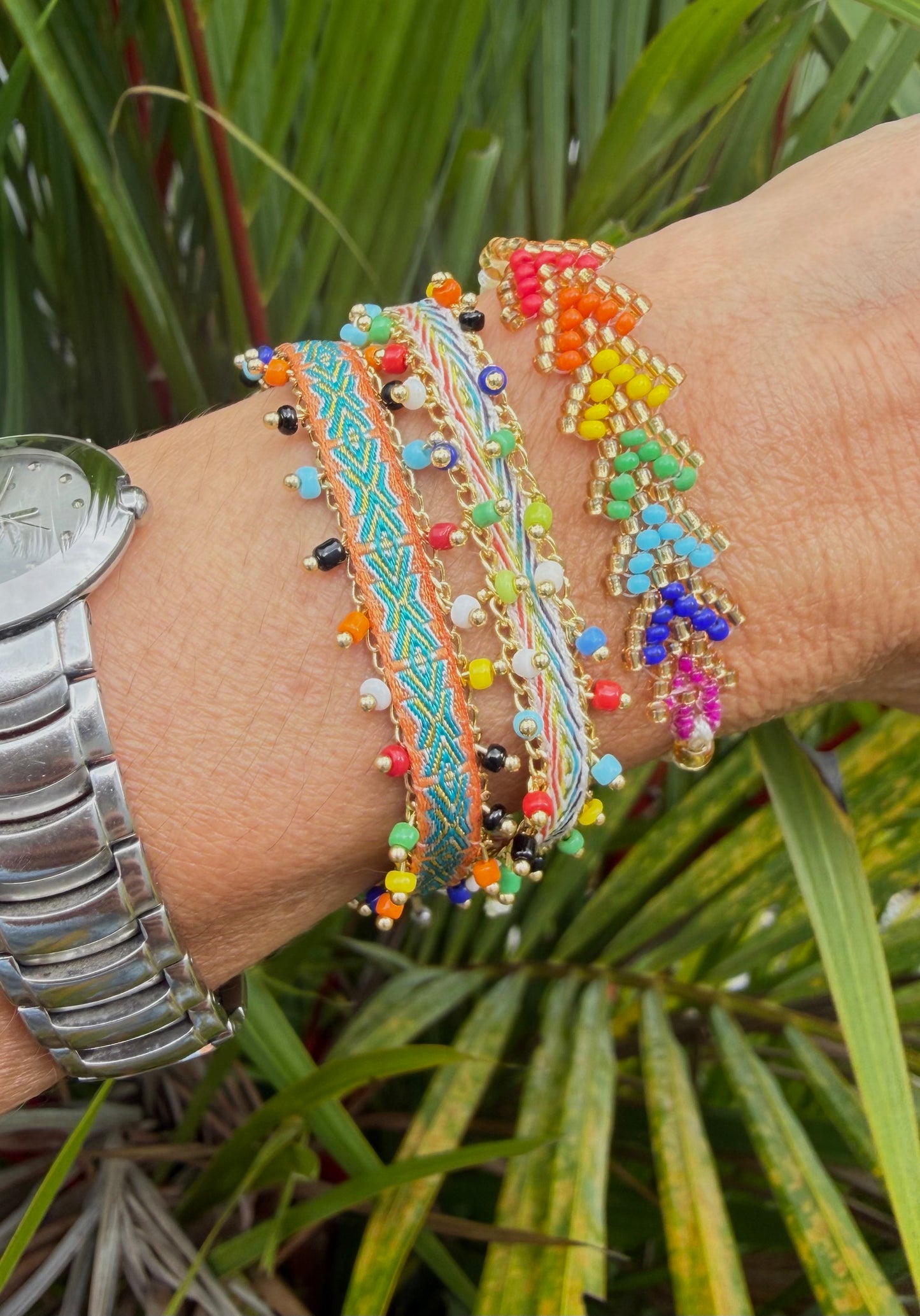 Pulsera flecha multicolor