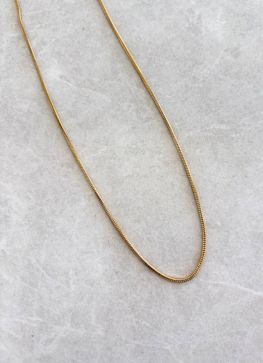 Cadena espiral delgada