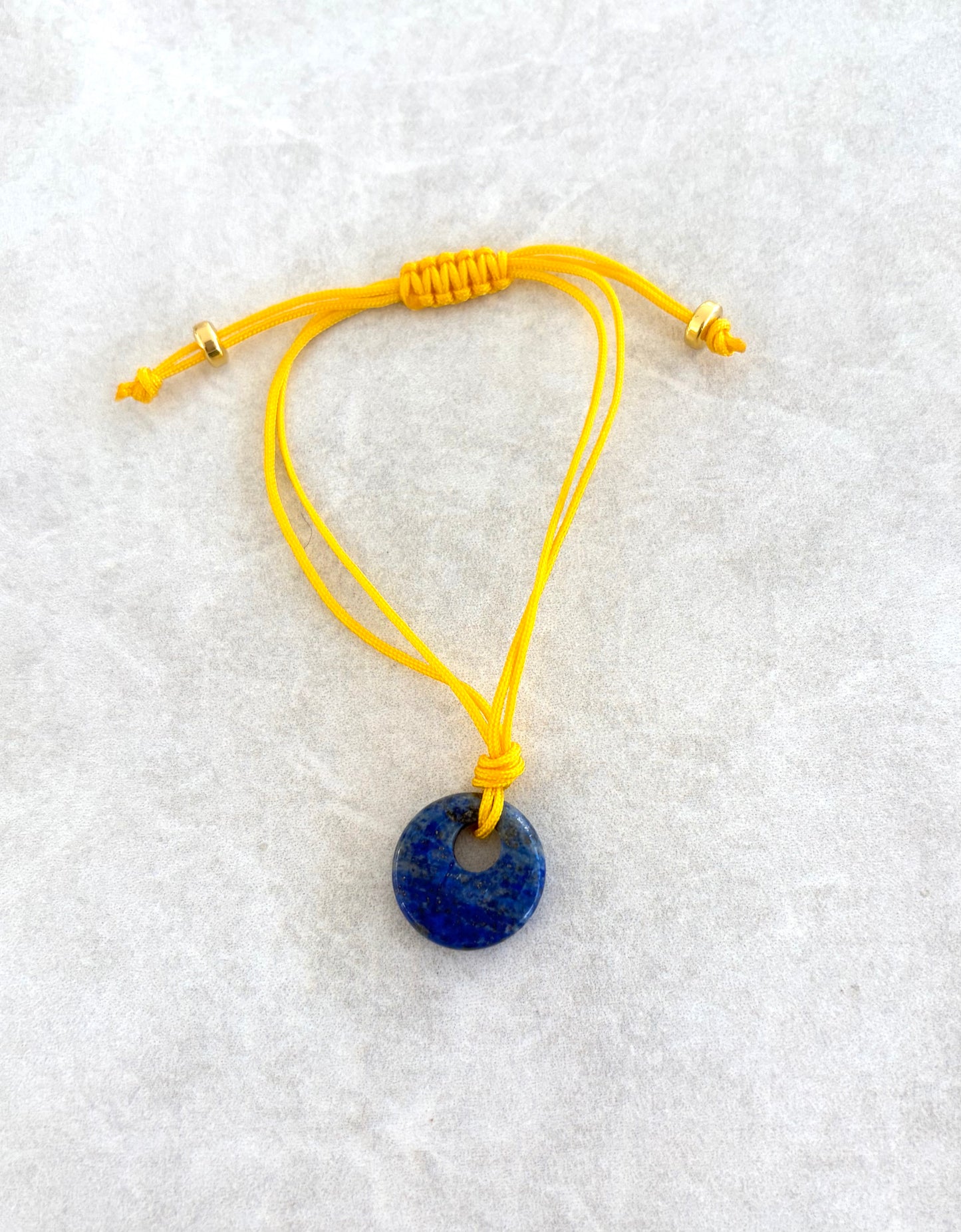 Pulsera semipreciosa color amarillo