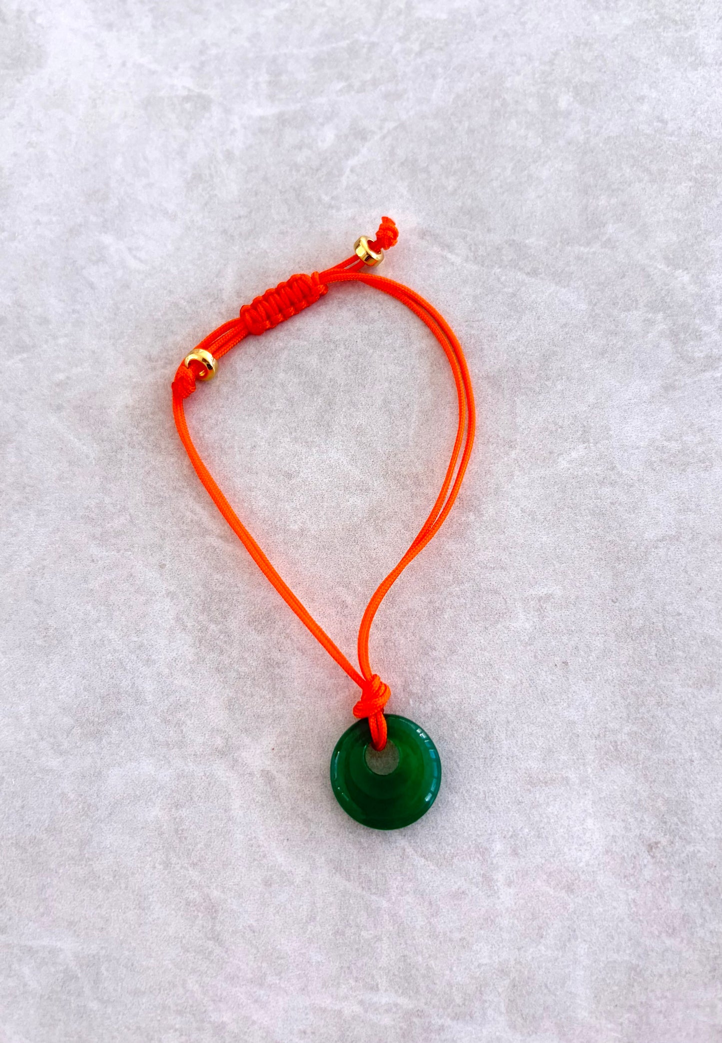 Pulsera semipreciosa color naranja