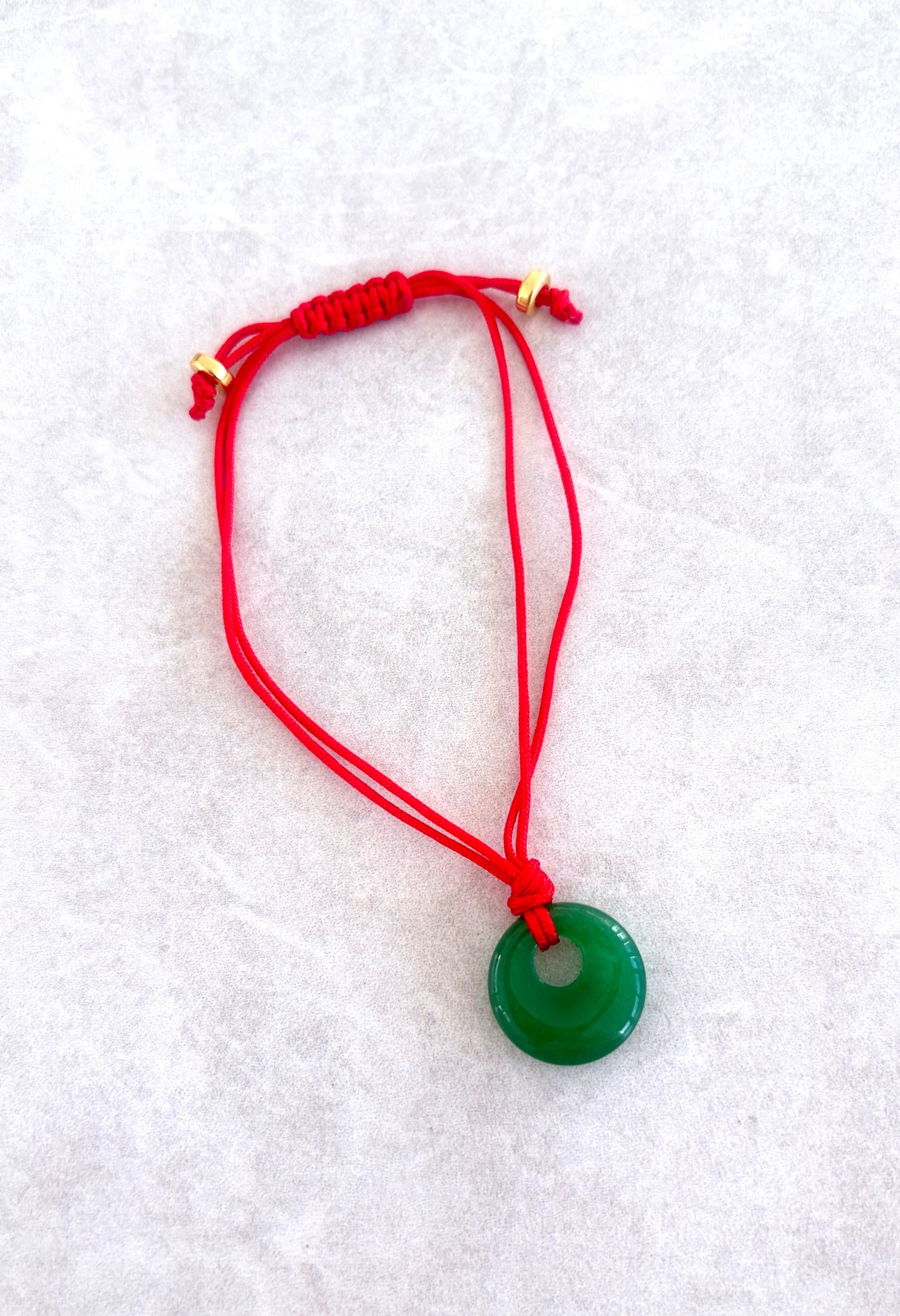 Pulsera semipreciosa color rojo
