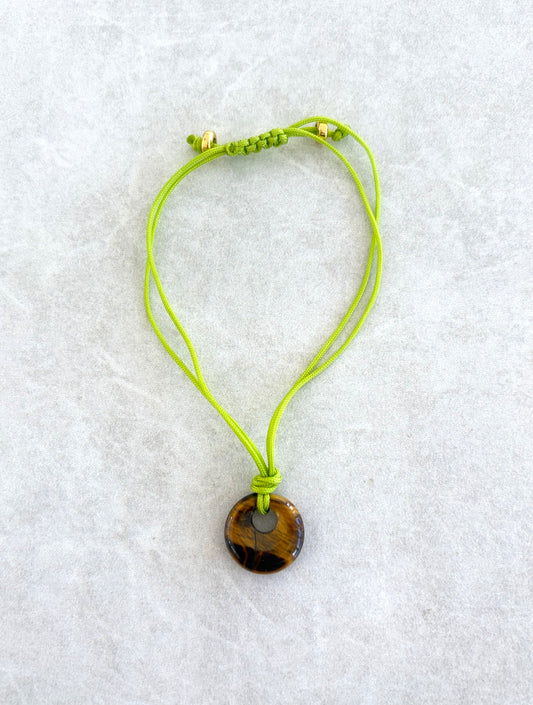 Pulsera semipreciosa color verde