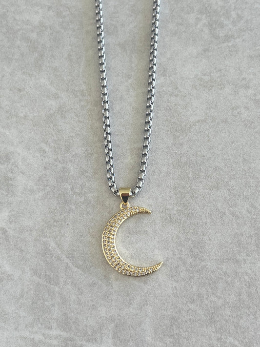 Cadena dos tonos y luna