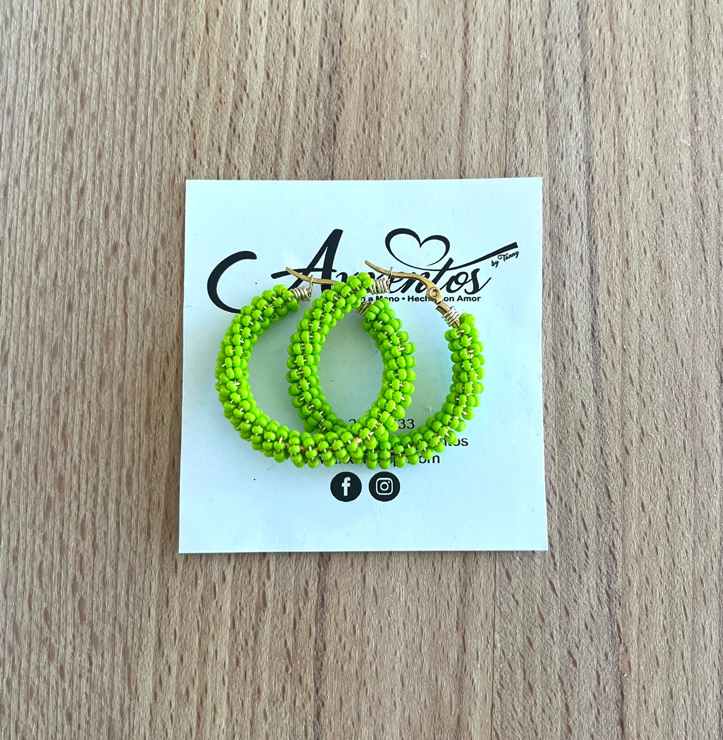 Doble hoops earrings medium