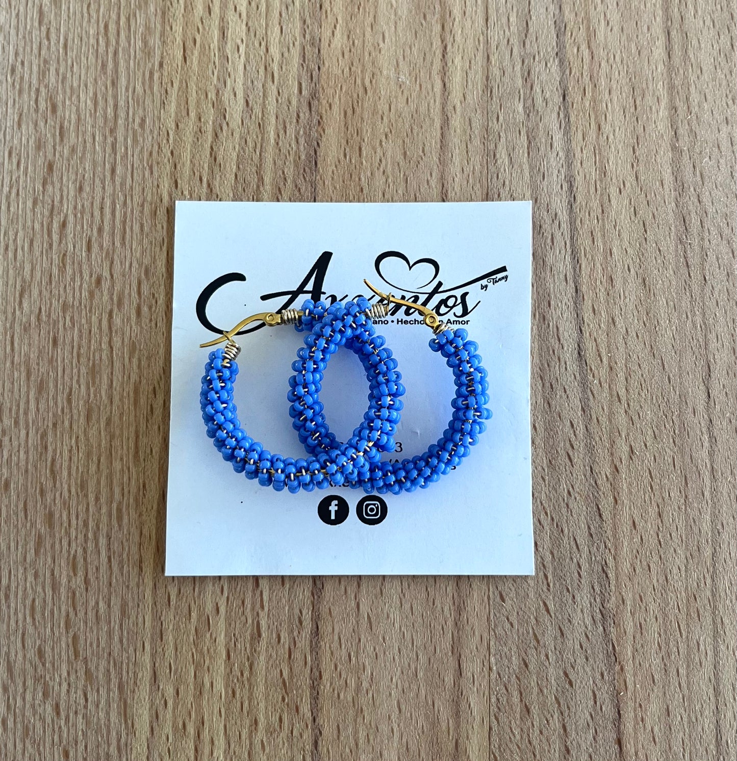 Doble hoops earrings medium